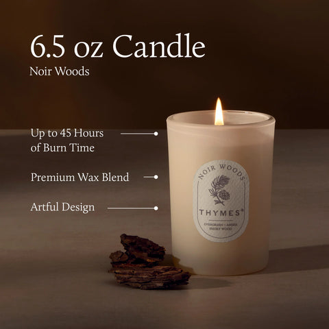 Noir Woods 6.5 oz Poured Candle