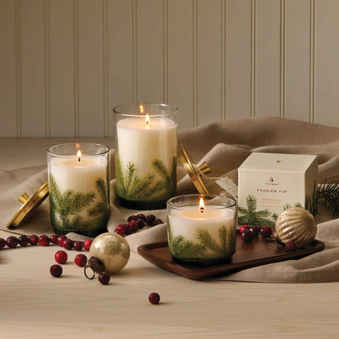 Frasier Fir® Heritage Large Pine Needle Luminary