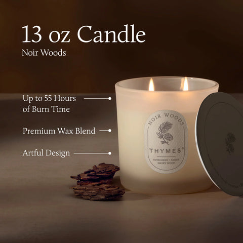 Noir Woods 13 oz 2-Wick Candle
