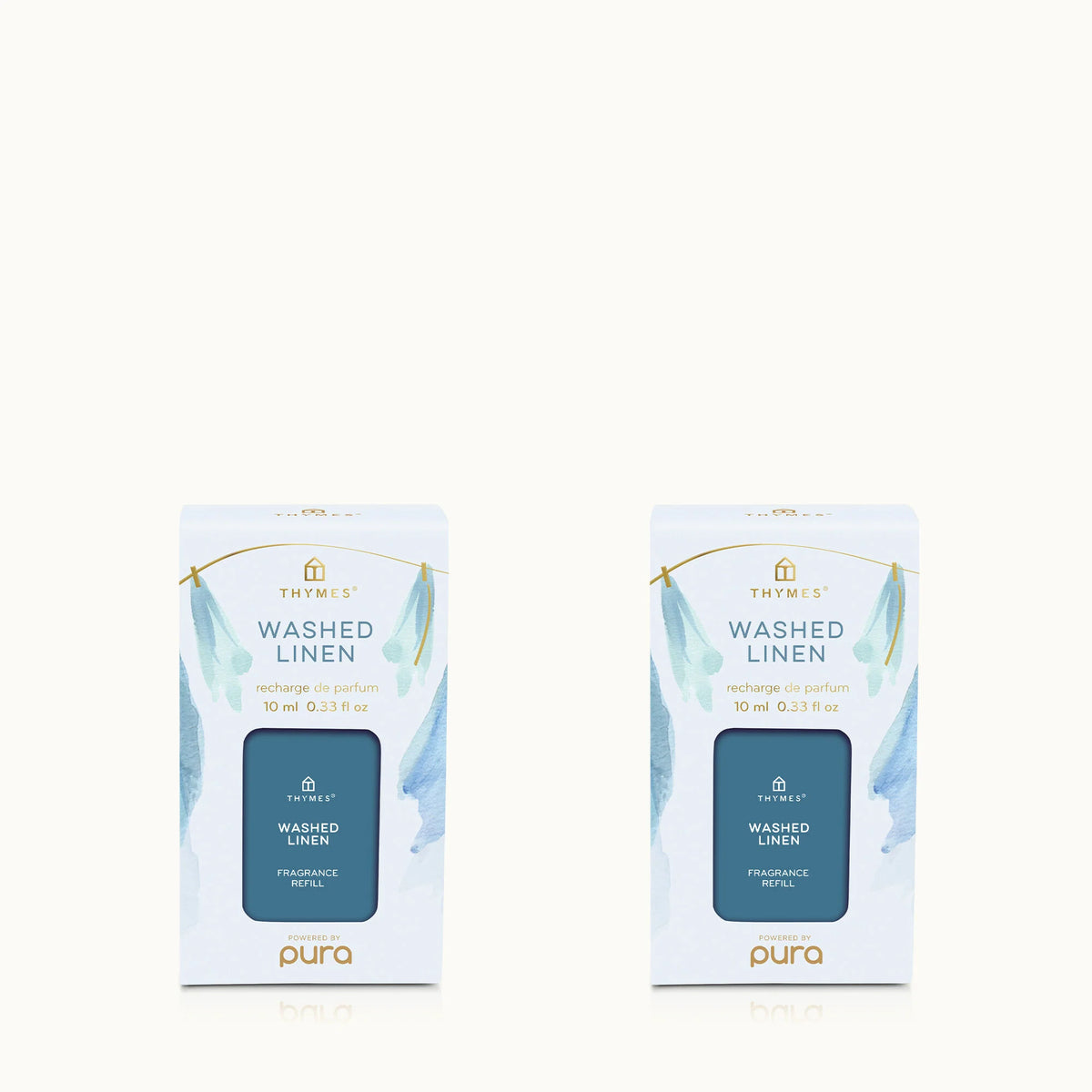 Washed Linen Pura® Diffuser Refill 2-Pack Bundle
