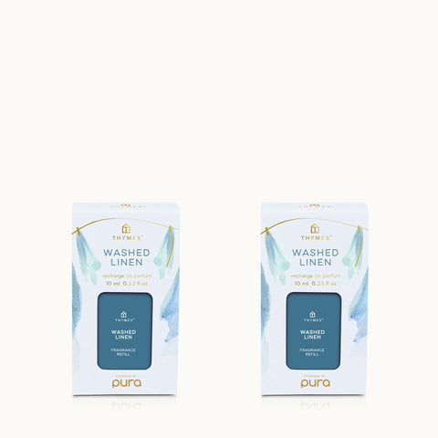 Washed Linen Pura® Diffuser Refill 2-Pack Bundle