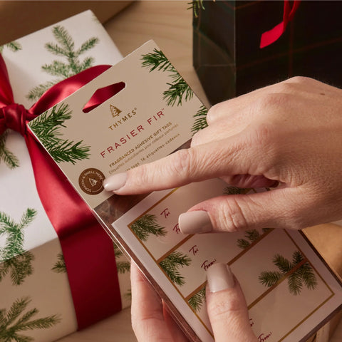 Frasier Fir® Fragranced Adhesive Gift Tags