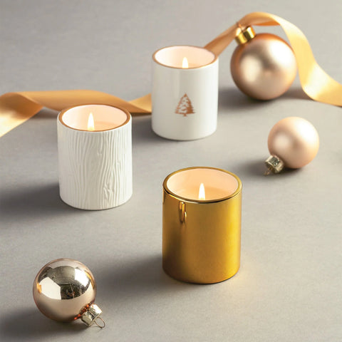 Frasier Fir® Gilded Poured Candle Trio Set
