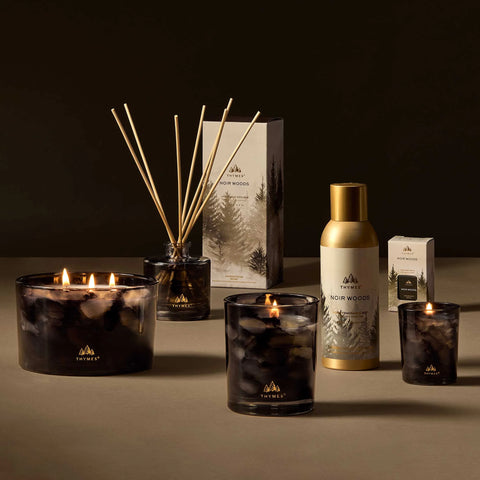 Noir Woods 3-Wick Poured Candle