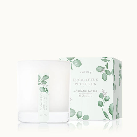 Eucalyptus White Tea Poured Candle