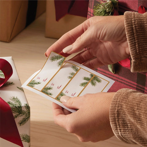 Frasier Fir® Fragranced Adhesive Gift Tags